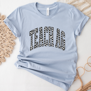 Zebra Teach Ag- Bella Canvas T-Shirt
