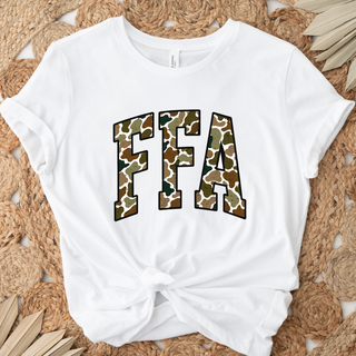 Camo FFA- Bella Canvas T-Shirt