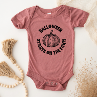 Halloween Starts On The Farm- Infant/Toddler/Youth