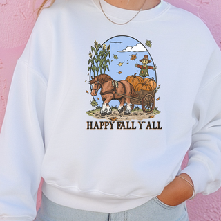 Happy Fall Y'all– Crewneck