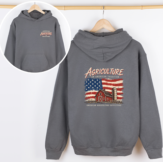 AAO Flag American Tradition– Hoodie - Front & Back!