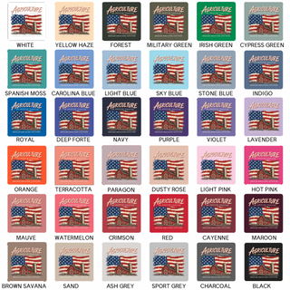 AAO Flag American Tradition– Crewneck - Front & Back!