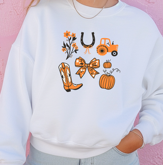Fall AG Symbols– Crewneck