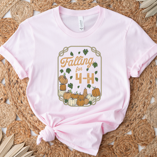 Falling For 4-H- Bella Canvas T-Shirt