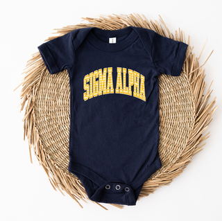 Yellow Plaid Sigma Alpha– Infant/Toddler/Youth