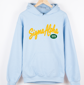 Sigma Alpha Script– Hoodie