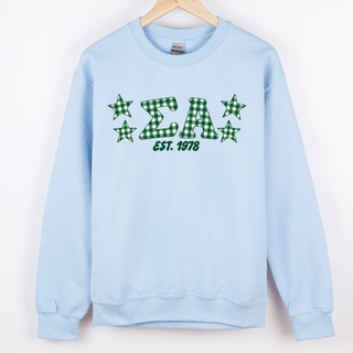Star Quilt Sigma Alpha– Crewneck