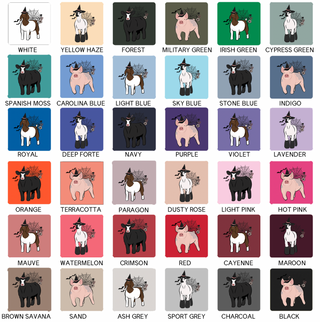 Floral Witch Animals-CHOOSE YOUR ANIMAL– Crewneck