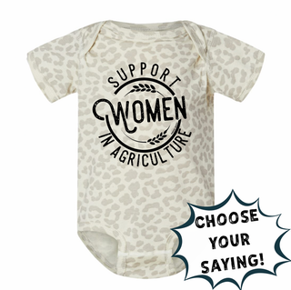 SUPPORT WOMEN IN - PICK YOUR SAYING – Infant/Toddler/Youth