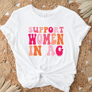 TSHIRT TUESDAY Peachy Support Women in Ag  - Bella Canvas T-Shirt
