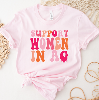 TSHIRT TUESDAY Peachy Support Women in Ag  - Bella Canvas T-Shirt