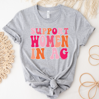 TSHIRT TUESDAY Peachy Support Women in Ag  - Bella Canvas T-Shirt