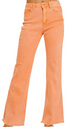 ORANGE - FRAYED HEM