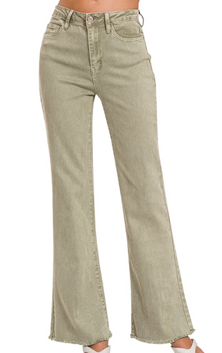 Colored Denim Pants
