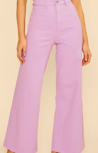 Colored Denim Pants