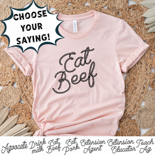 Rope - Choose your saying – Bella Canvas T-Shirt