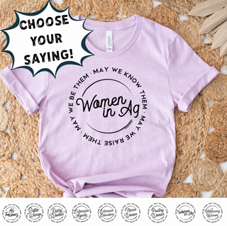 May We Know Them - Choose your saying – Bella Canvas T-Shirt