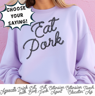 ROPE - CHOOSE YOUR SAYING – Crewneck