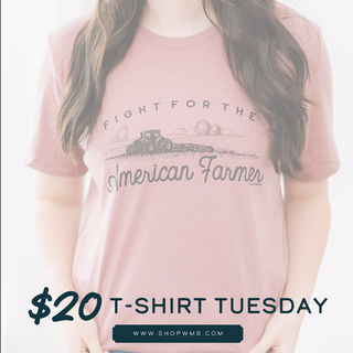 Fight For The American Farmer  - Bella Canvas T-Shirt