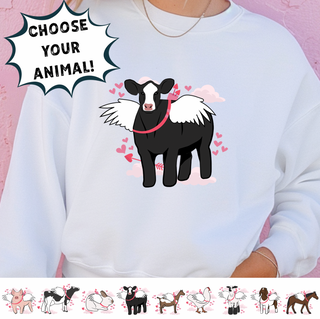 CUPID ANIMALS - CHOOSE YOUR ANIMAL – Crewneck