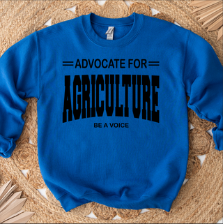 Advocate for Agriculture Black Ink – Crewneck