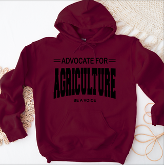 Advocate for Agriculture Black Ink  – Hoodie