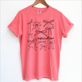 Agriculture Bows Black Ink -  Comfort Colors T-Shirt