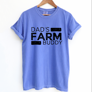 Dad's Farm Buddy Black Ink - Comfort Colors T-Shirt