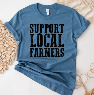 Support Local Farmers - Bella Canvas T-Shirt