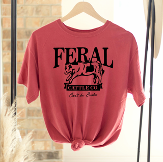 Feral Cattle Co Black Ink – Comfort Colors T-Shirt