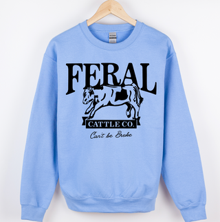 Feral Cattle Co Black Ink - Crewneck