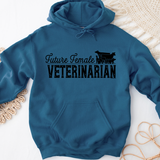 Future Female Veterinarian – Hoodie