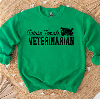 Future Female Veterinarian - Crewneck