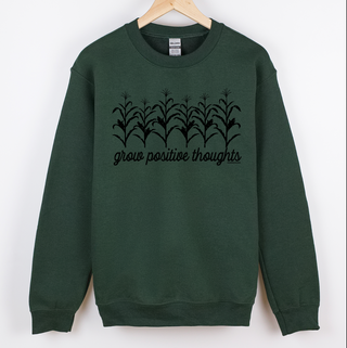 Grow Positive Thoughts CROPS – Crewneck