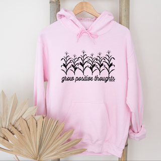 Grow Positive Thoughts CROPS - Hoodie