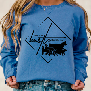 Hustle Livestock Black Ink – Crewneck