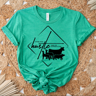 Hustle Livestock Black Ink – Bella Canvas T-Shirt