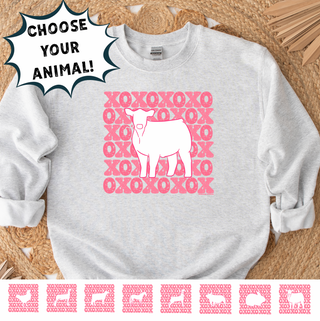 XO ANIMALS - CHOOSE YOUR ANIMAL – Crewneck