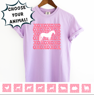 XO ANIMALS - CHOOSE YOUR ANIMAL – Comfort Colors T-Shirt