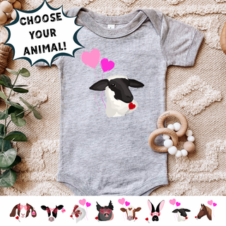 LOVE STRUCK ANIMALS - CHOOSE YOUR ANIMAL – Infant/Toddler/Youth