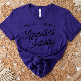 Thankful For The Agriculture Industry – Bella Canvas T-Shirt