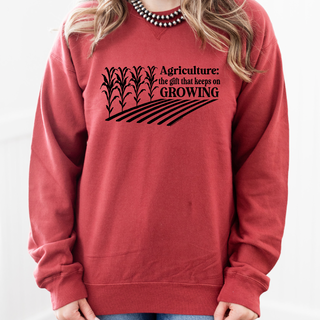 The Gift That Keeps On Growing – Crewneck