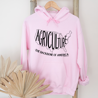 Agriculture Is The Backbone Of America  – Hoodie