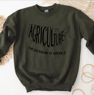 Agriculture Is The Backbone Of America – Crewneck