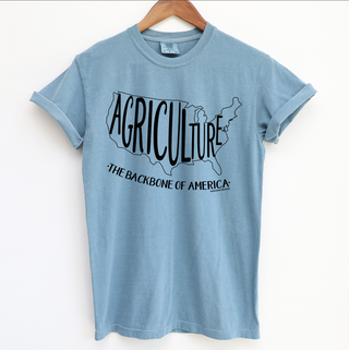 Agriculture Is The Backbone Of America – Comfort Colors T-Shirt