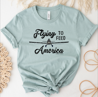 Flying To Feed America – Bella Canvas T-Shirt