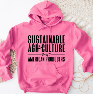 Sustainable Agriculture Black Ink – Hoodie