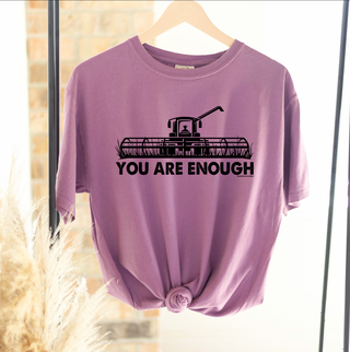 You Are Enough Farmer – Comfort Colors T-Shirt