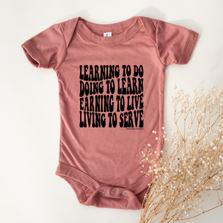 Groovy FFA Motto - Infant/Toddler/Youth