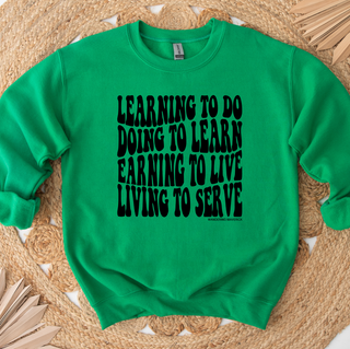 Groovy FFA Motto – Crewneck